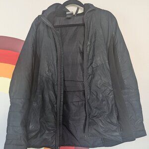 Champion Black Winter Coat with hood